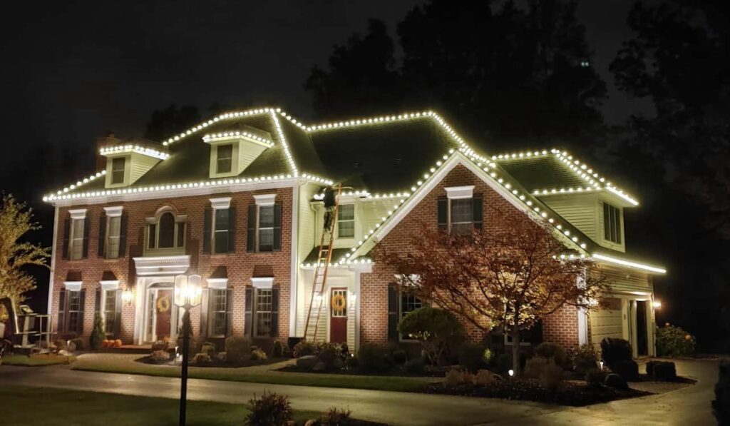 Christmas Light Installation