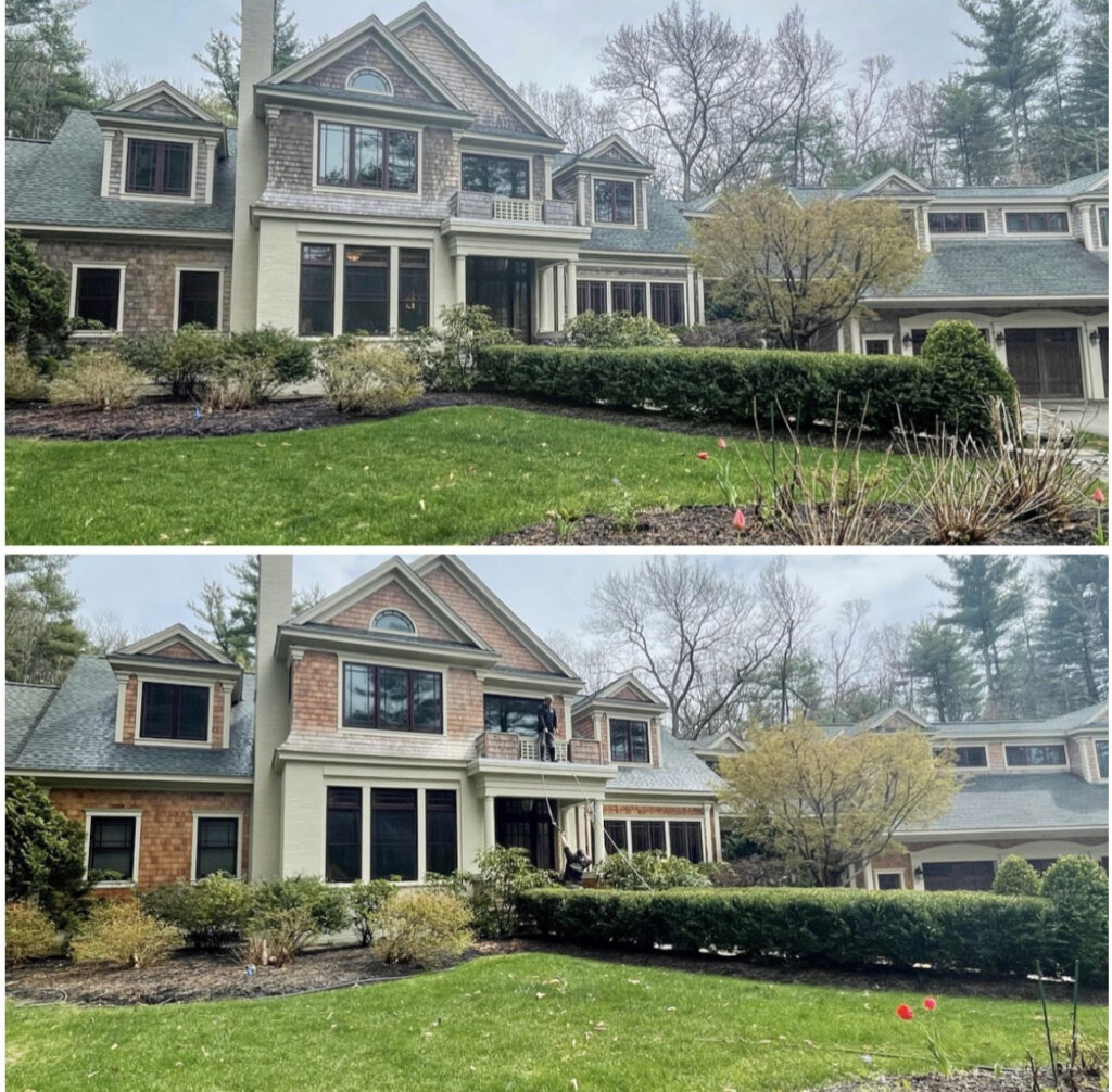 exterior soft washing