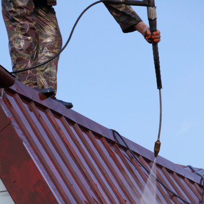 roof cleaning