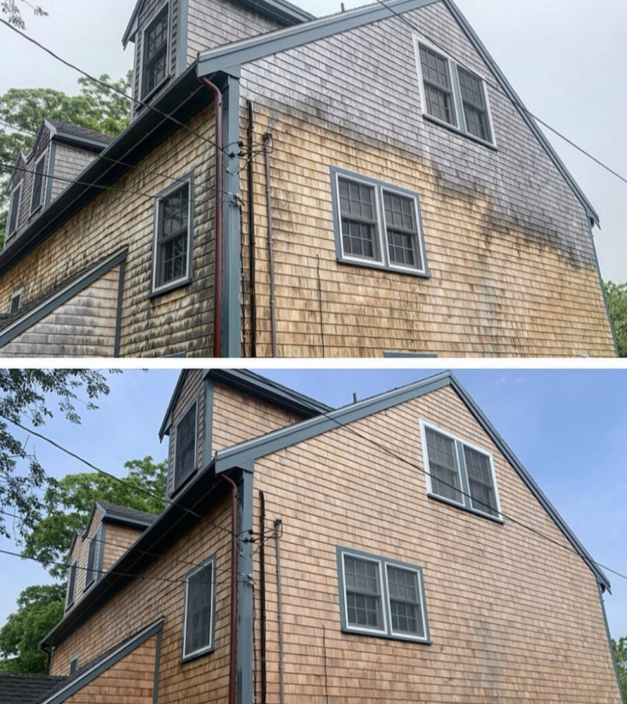 exterior soft washing