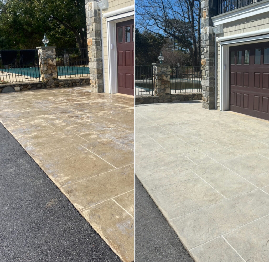 Why Concrete Cleaning Makes a Big Difference in Curb Appeal for Massachusetts Homes